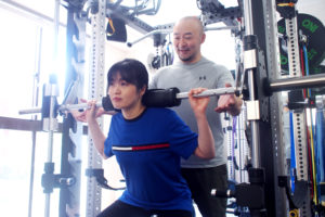 トレーニング風景