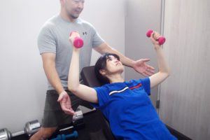 パーソナルトレーニングの様子