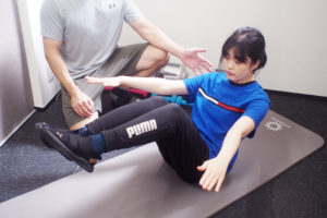 パーソナルトレーニングの様子