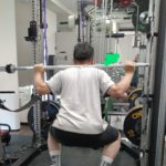 パーソナルトレーニングを受けるYさん